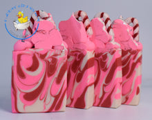 Load image into Gallery viewer, Miss Christmas Frosted Handmade Cold Process Soap